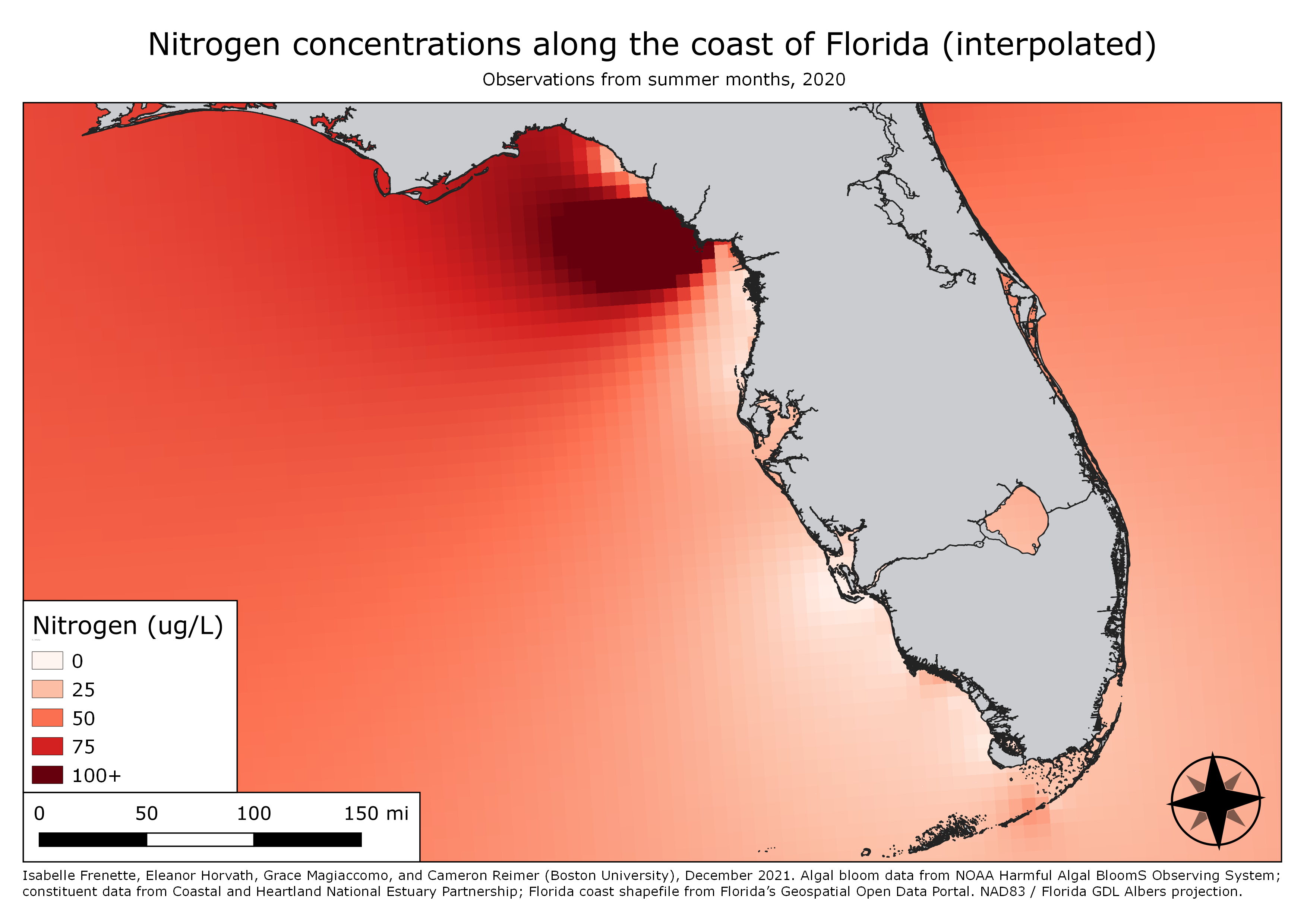 Ocean Constituents in Florida