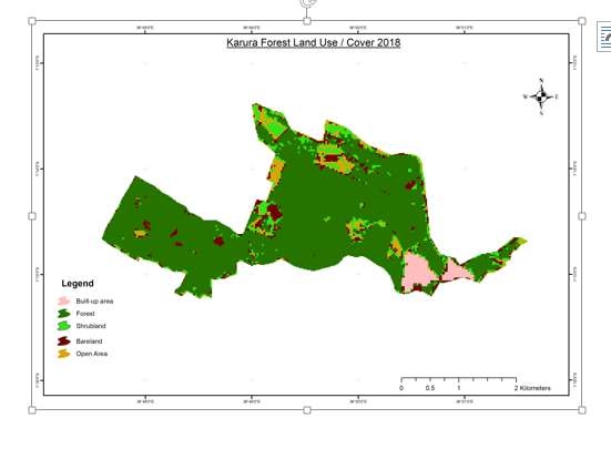 land use land cover map