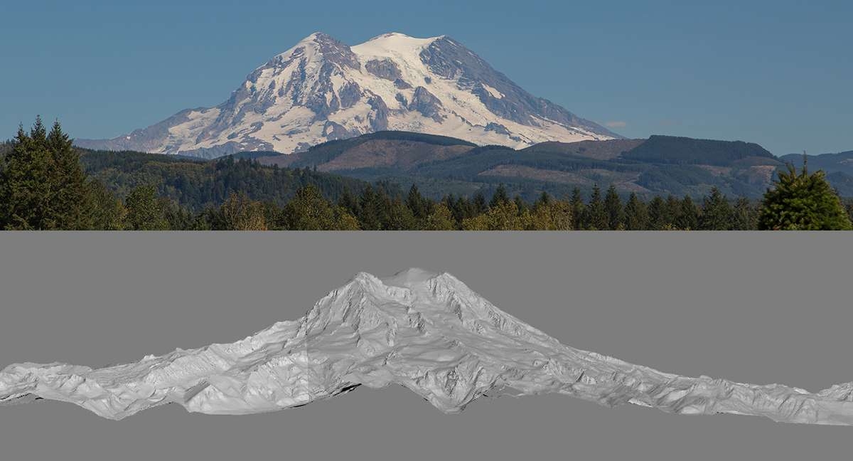 Digital Elevation Model : Mountain
