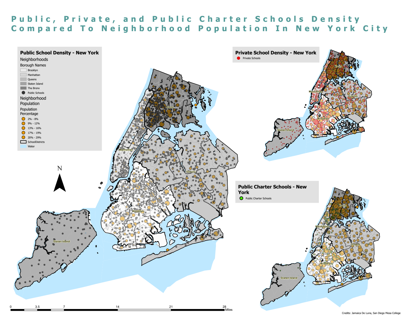 Charter School Density in New York City
