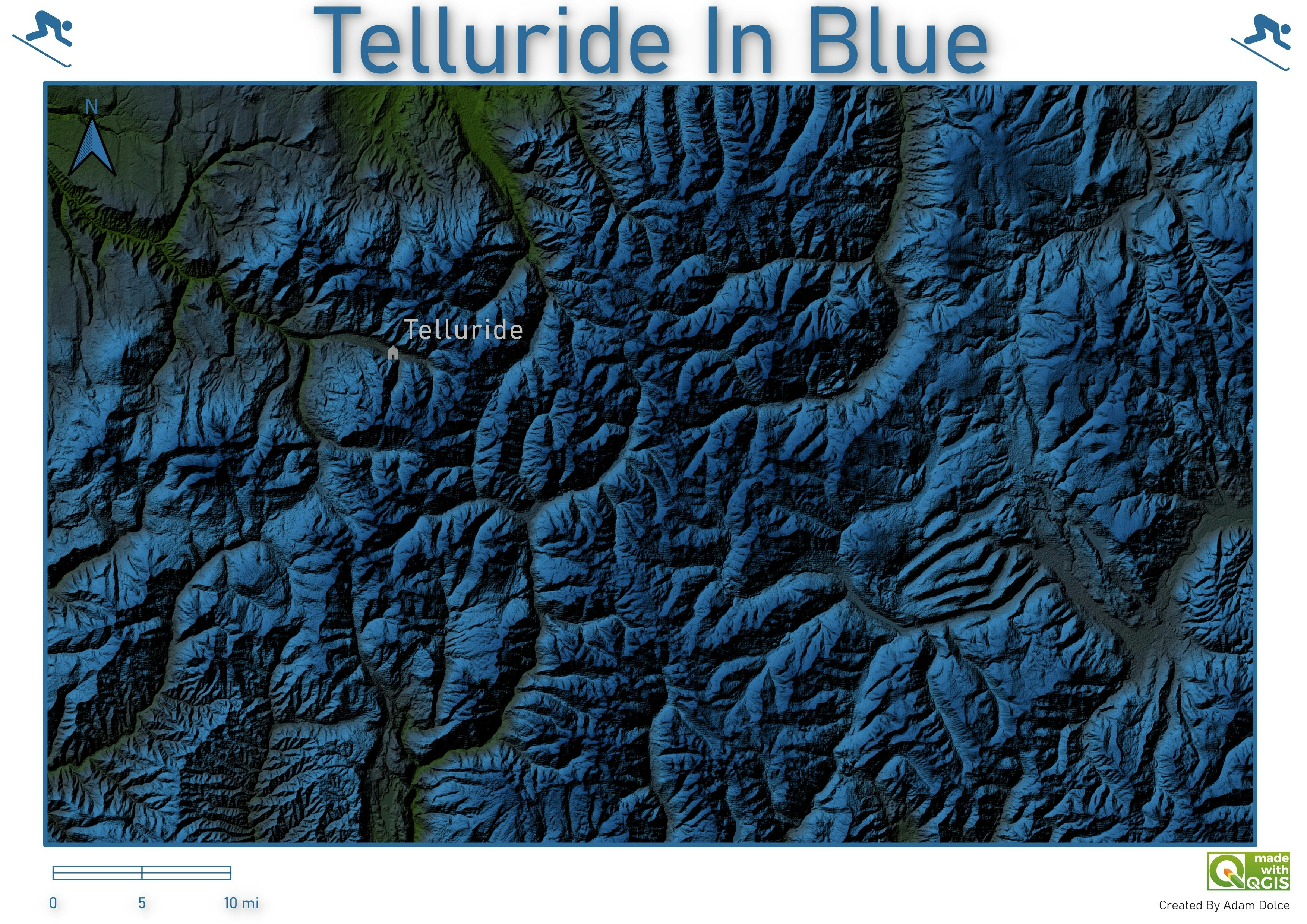Telluride in Blue
