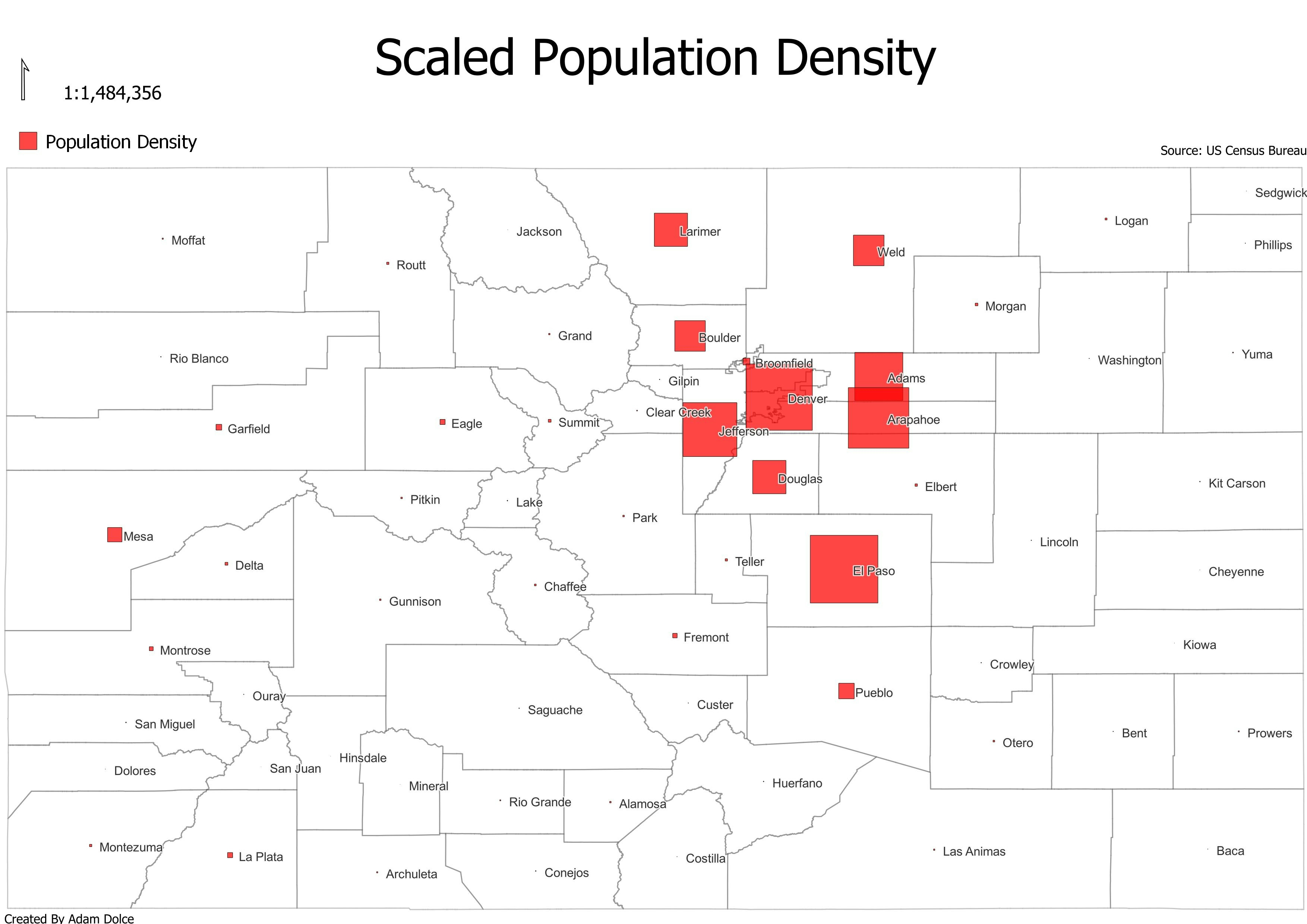 Colorado County Population