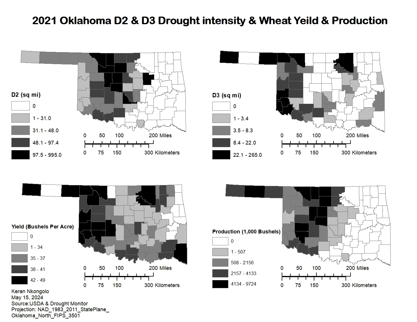 Oklahoma Drought &amp; Wheat