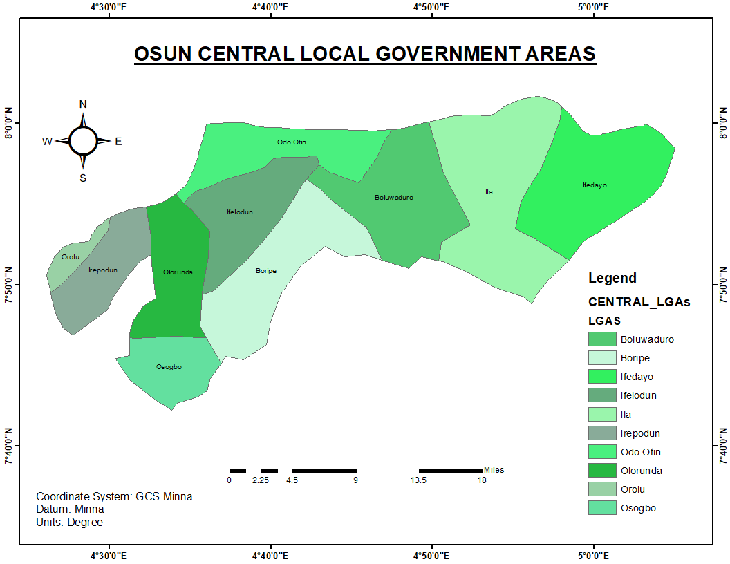Central Part of Osun LGA