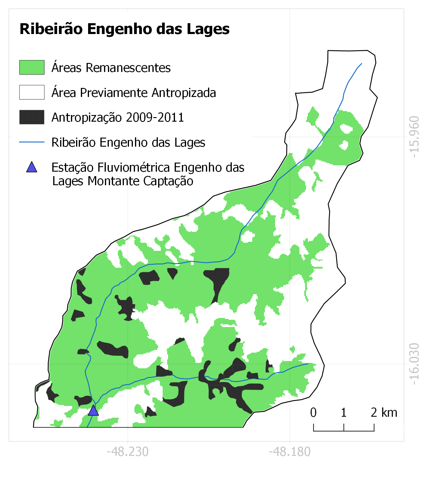 Fig.III - Alta Antropização no Período de Análise