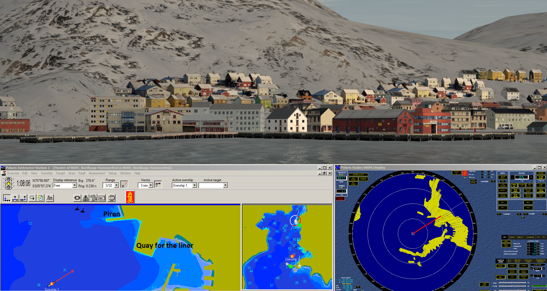 Simulator database: Nordkapp-Hammerfest