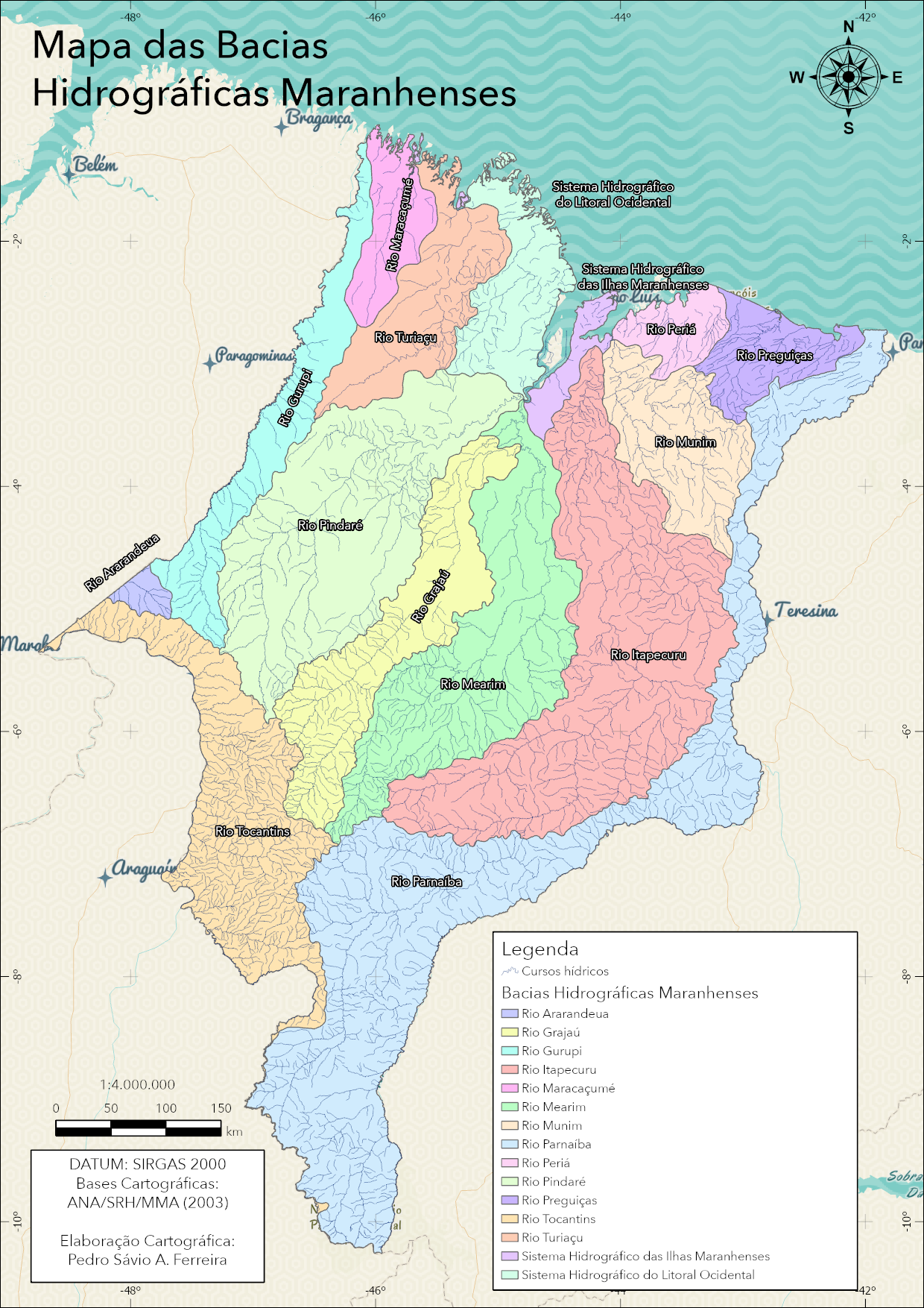 Bacias Hidrográficas do Maranhão