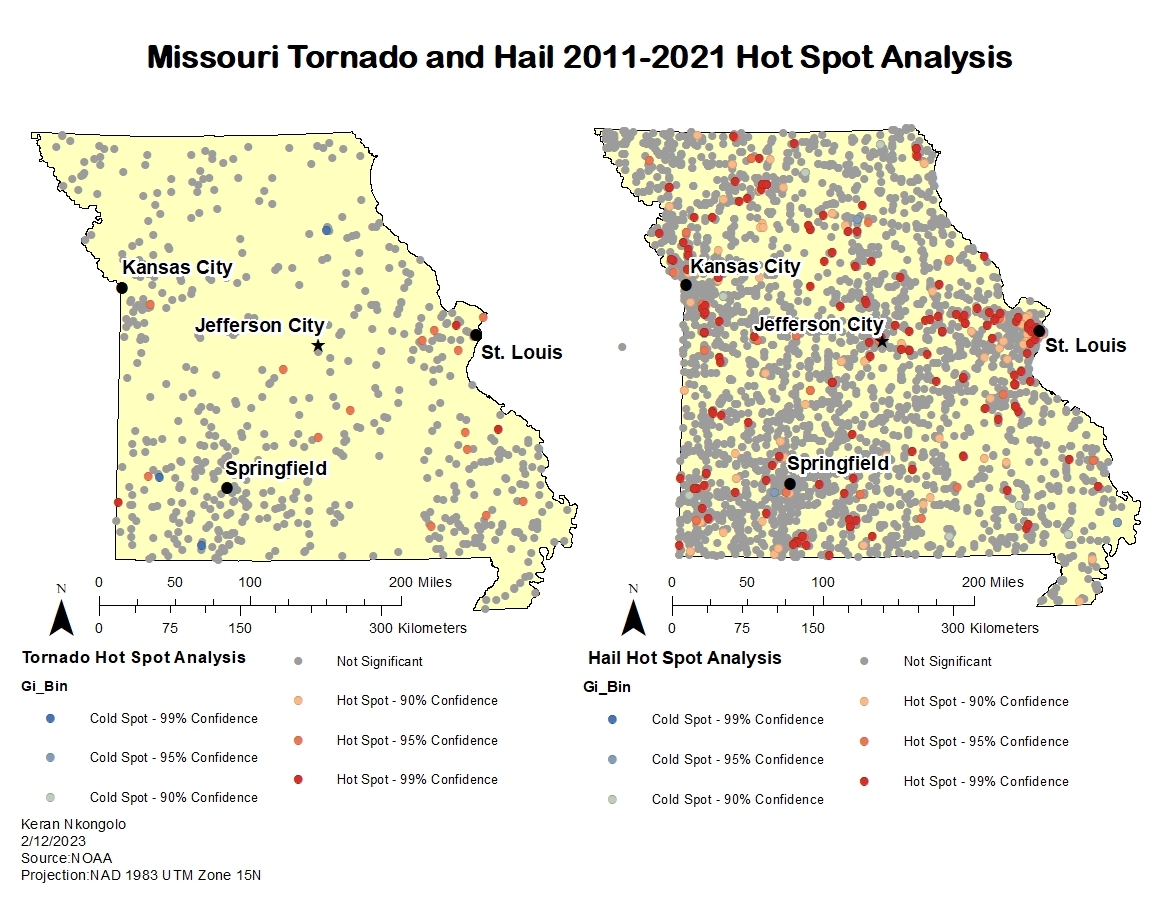 Missouri Tornado and Hail  