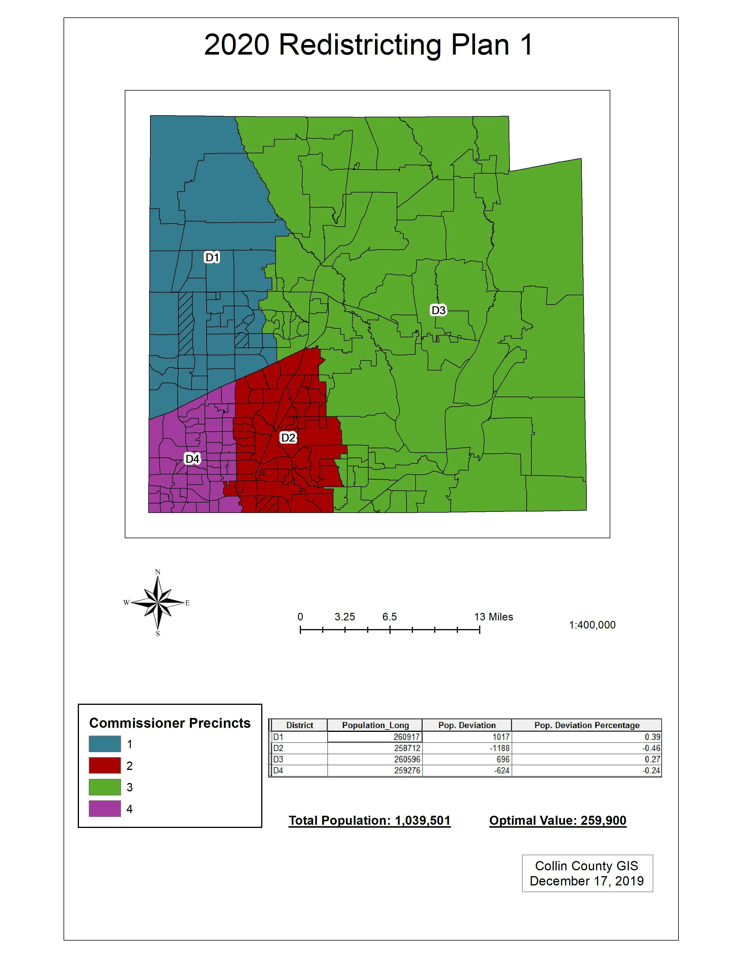 Redistricting Plan 1-Collin County