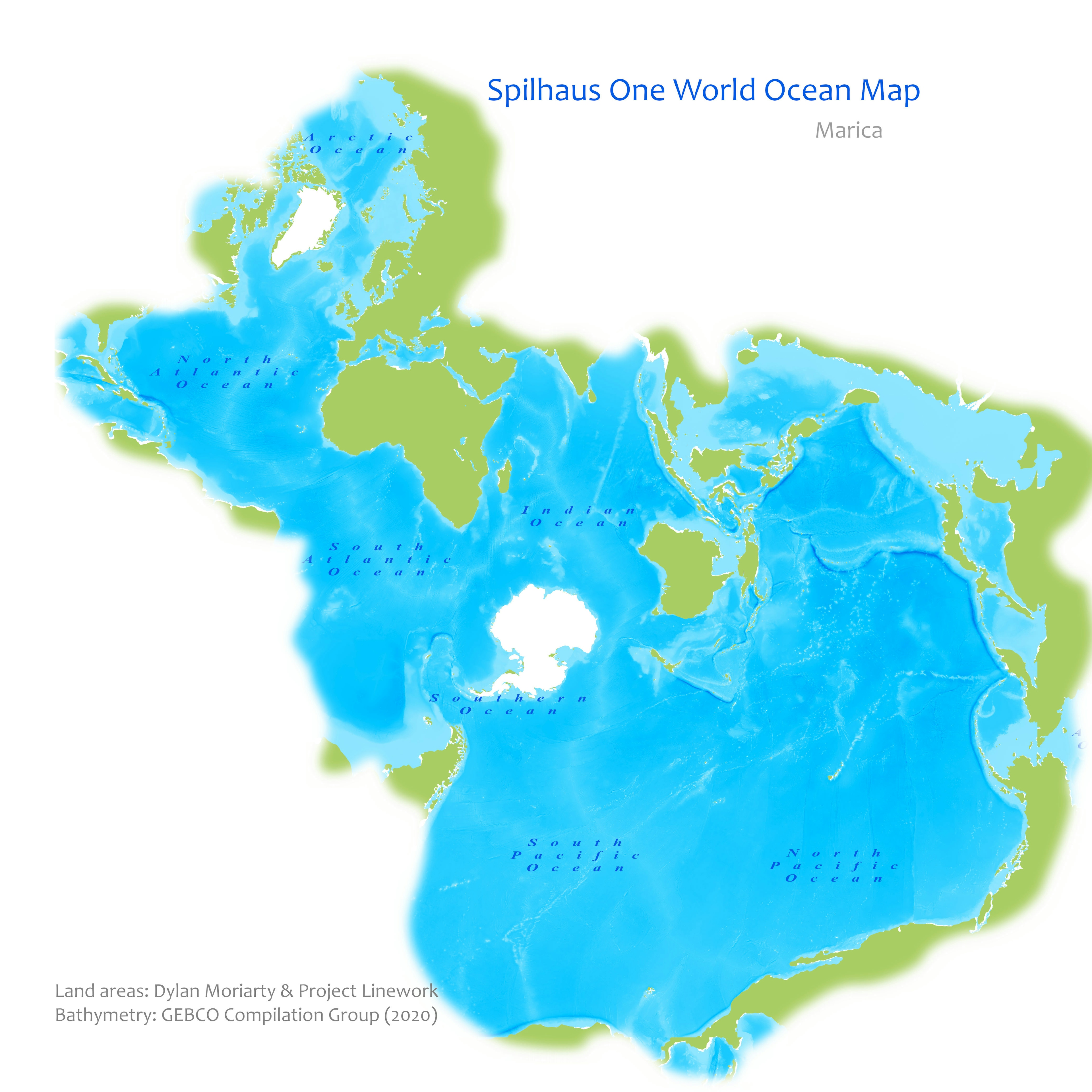 Oceans Map