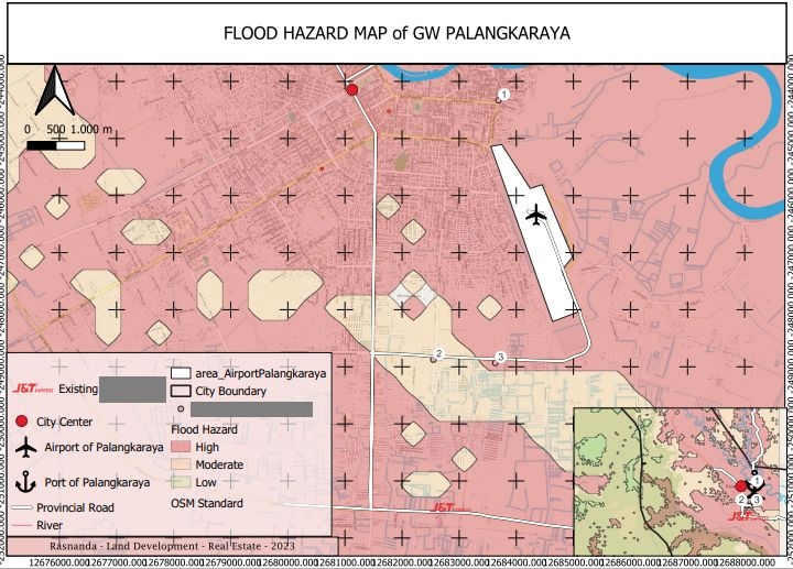 Flood Hazard Map of Palangkaraya