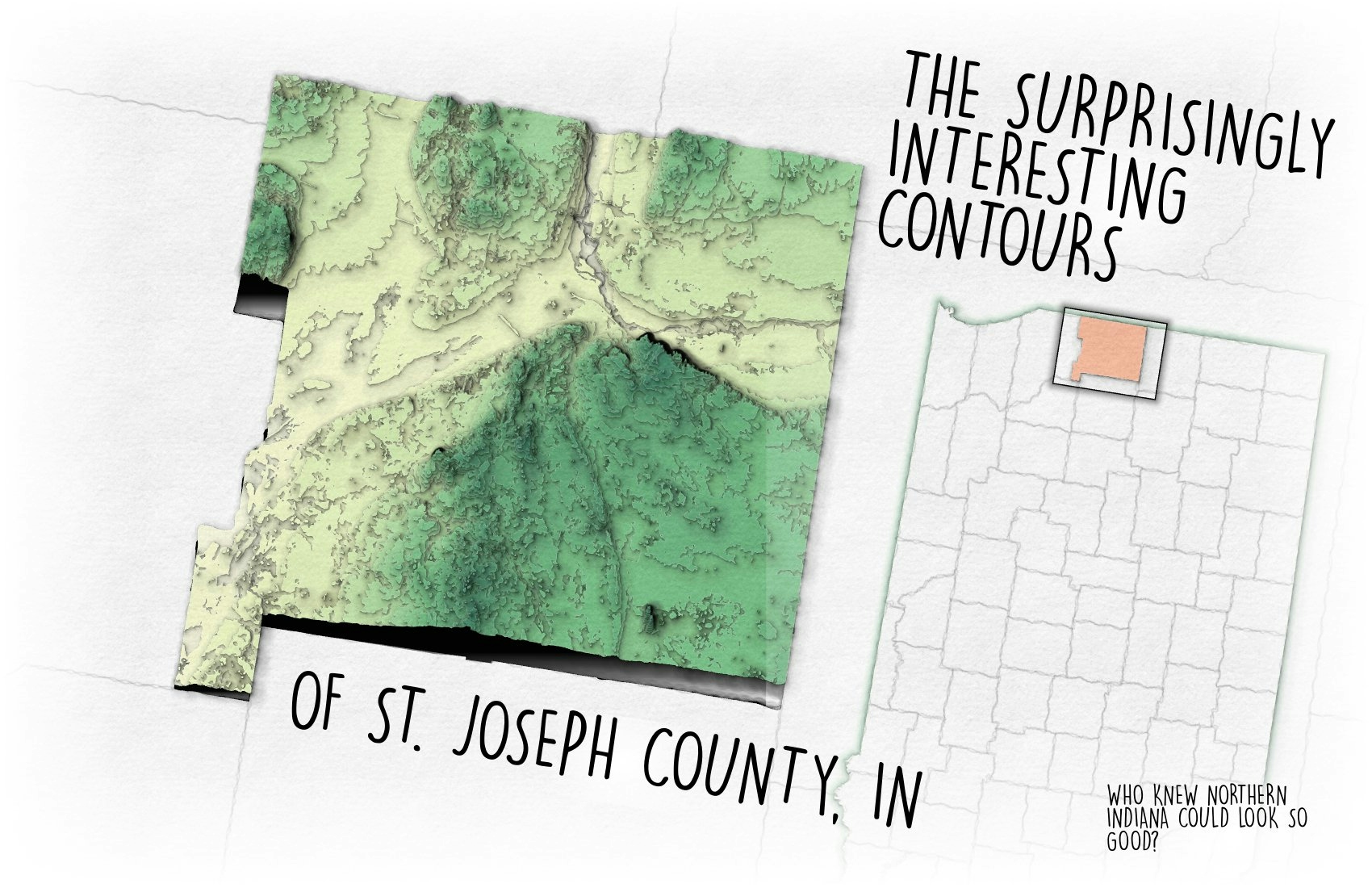 St. Joe County Contours