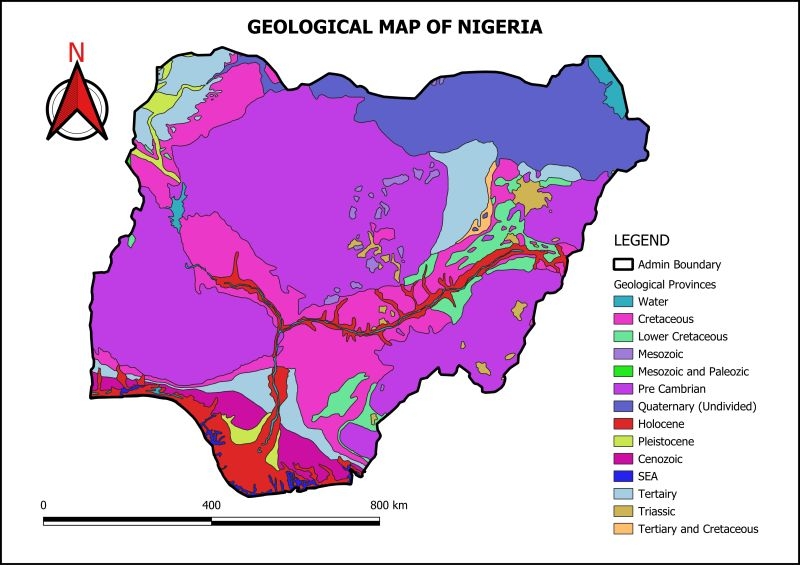THE GEOLOGY OF NIGERIA