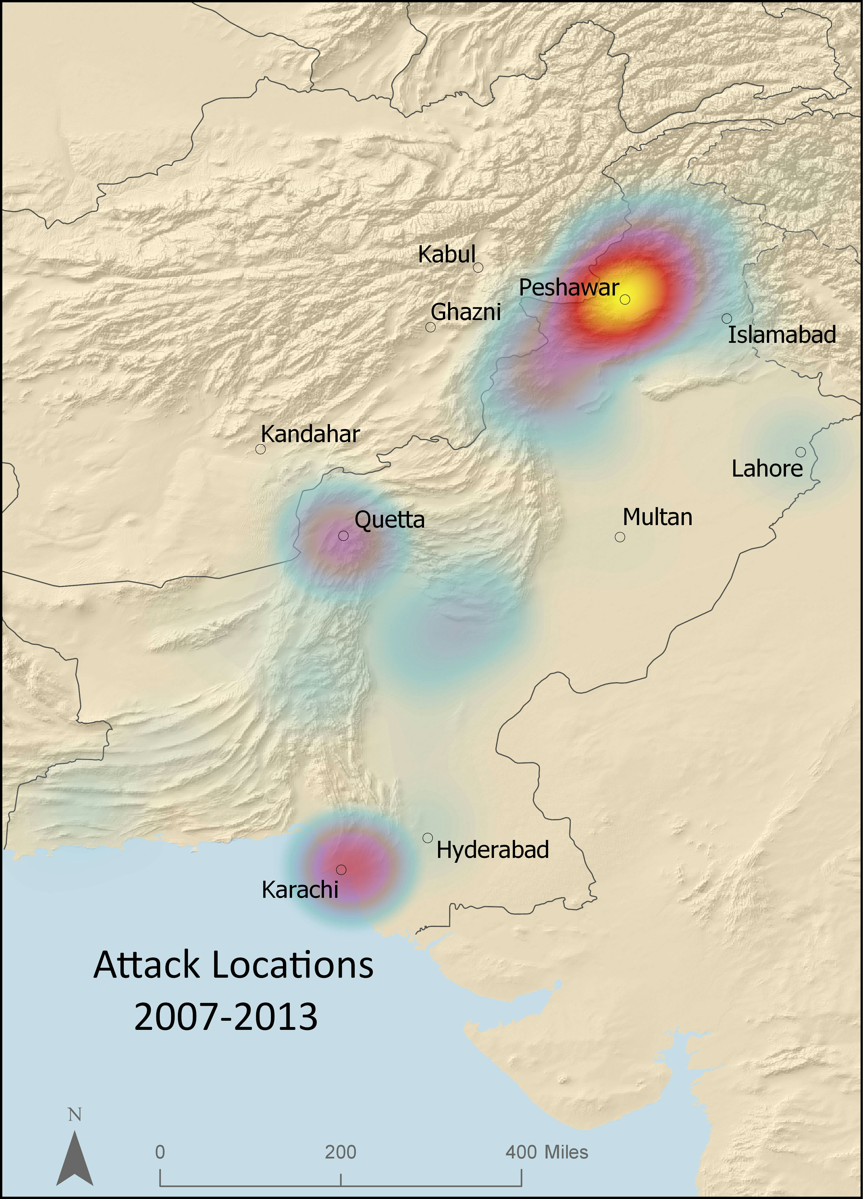 Pakistan Terror Attacks 2001 - 2007