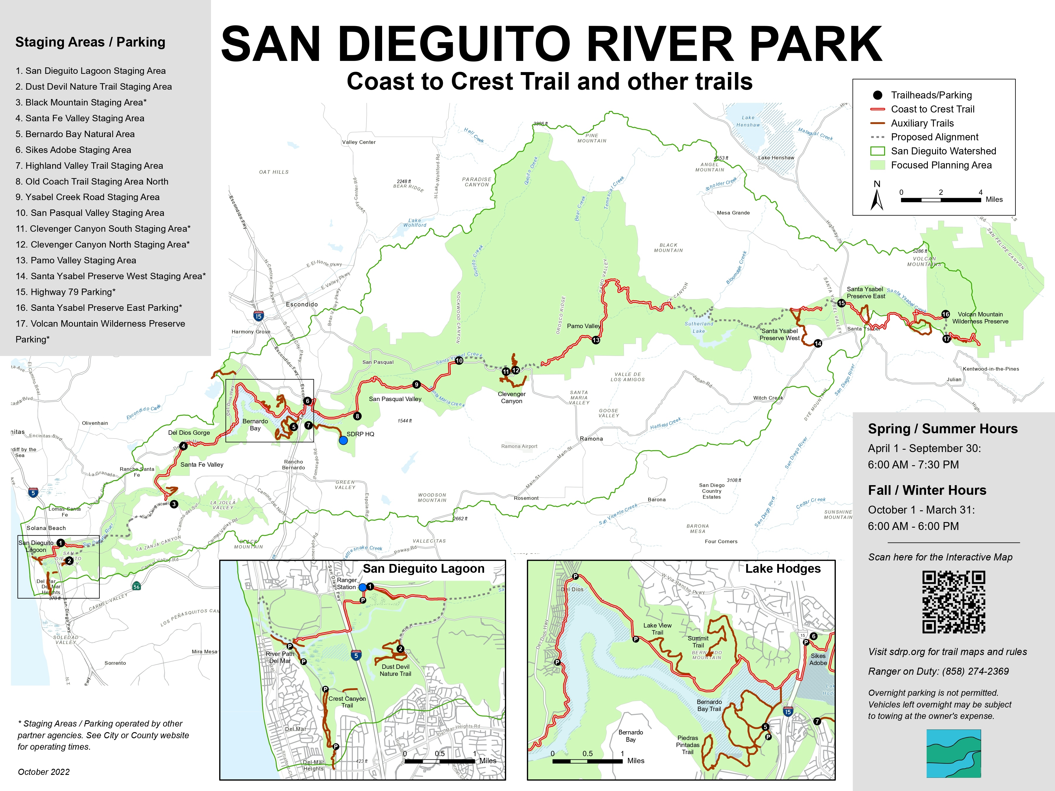 San Dieguito River Park - Map