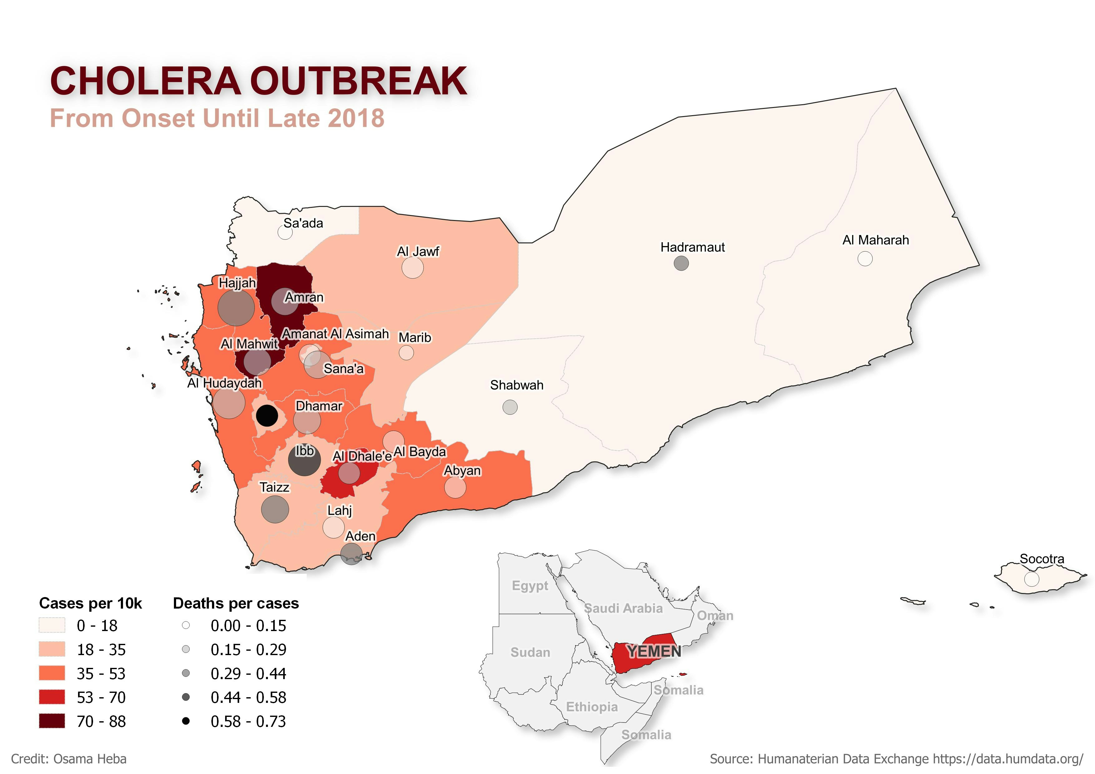 Cholera Outbreak in Yemen 2016-2018
