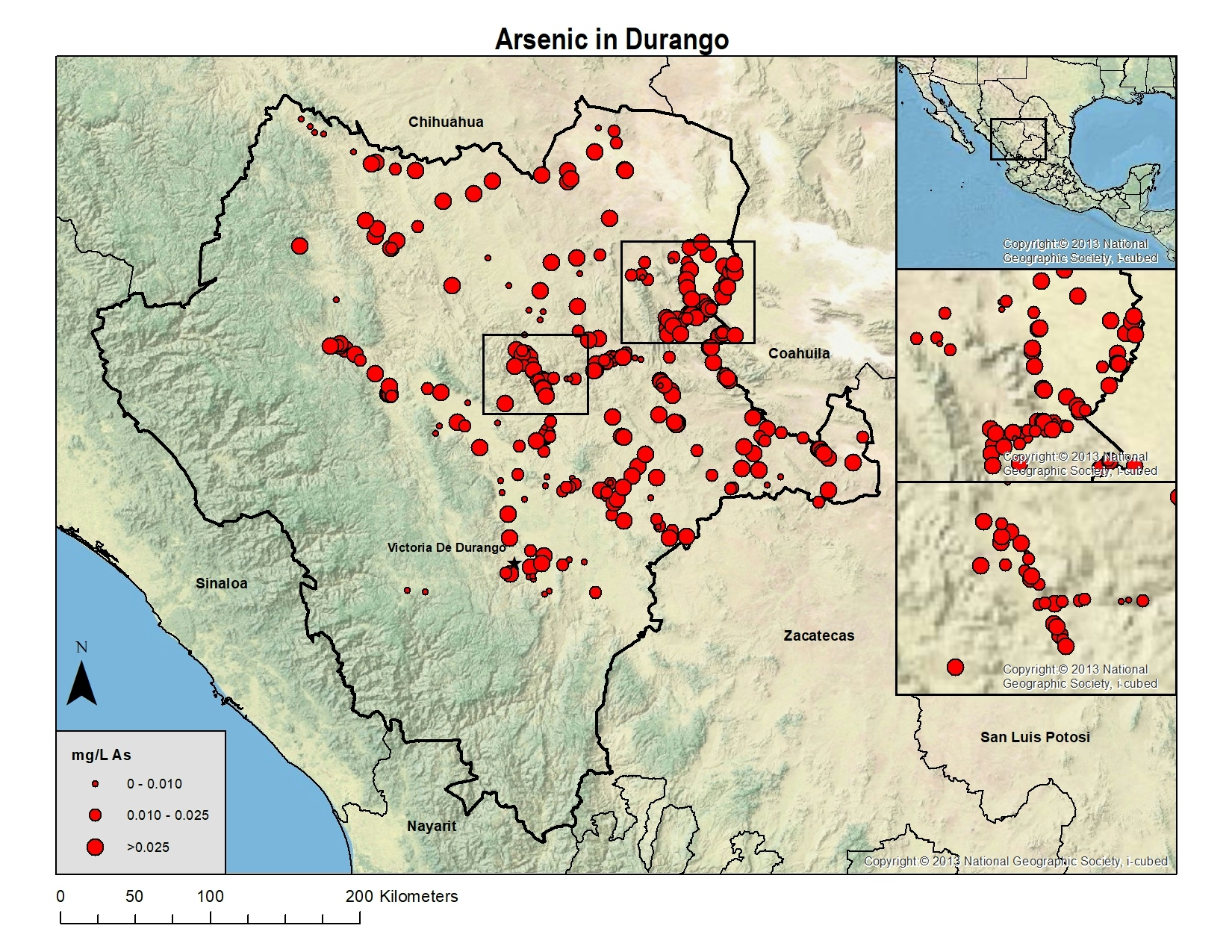 Arsenic in Durango, Mexico