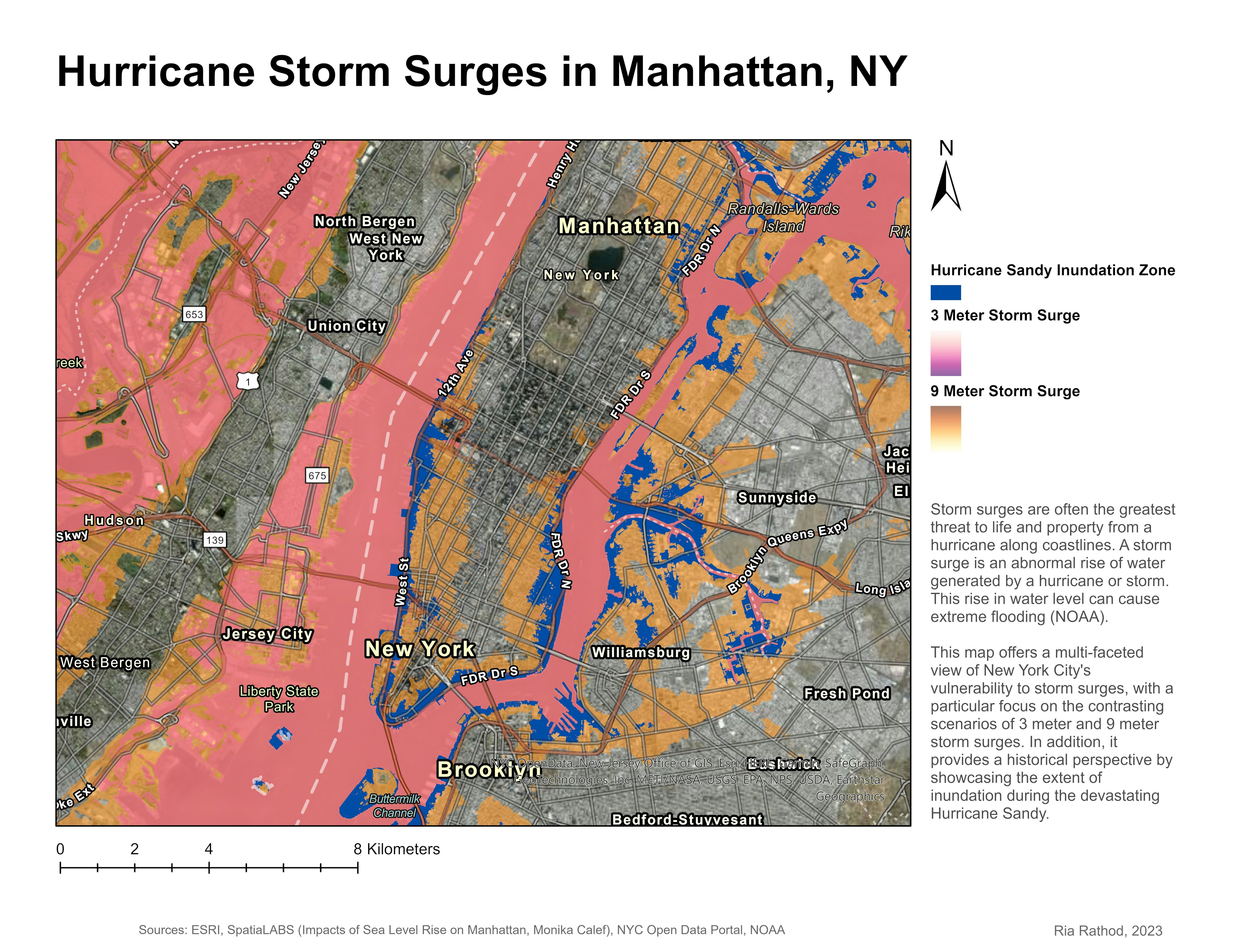 Manhattan Storm Surges