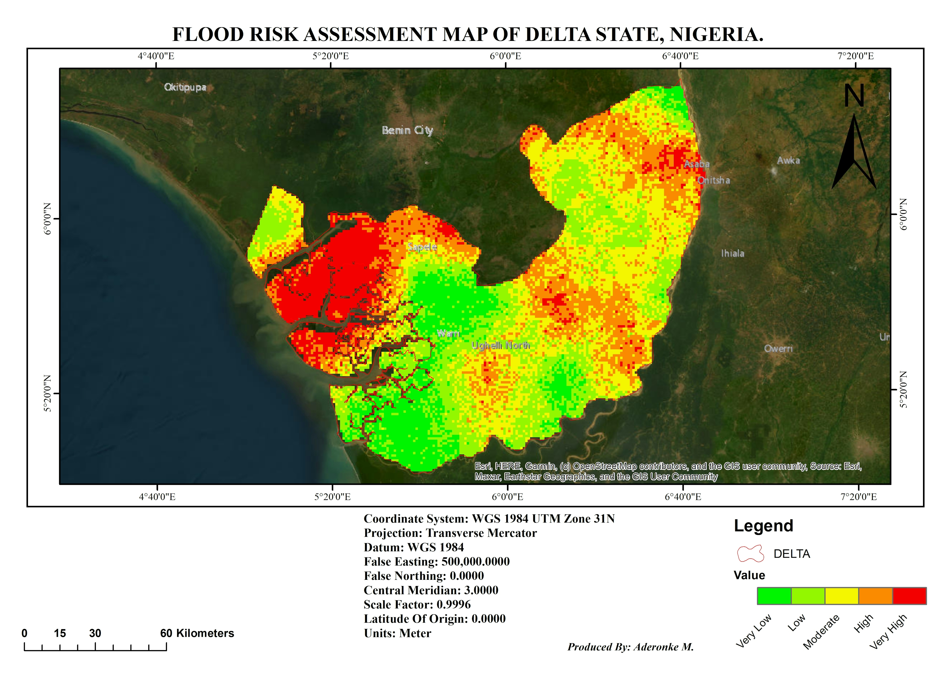 FLOOD RISK ASSESSMENT MAP