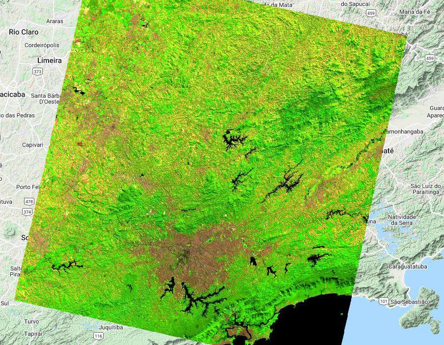 Composição Landsat 8