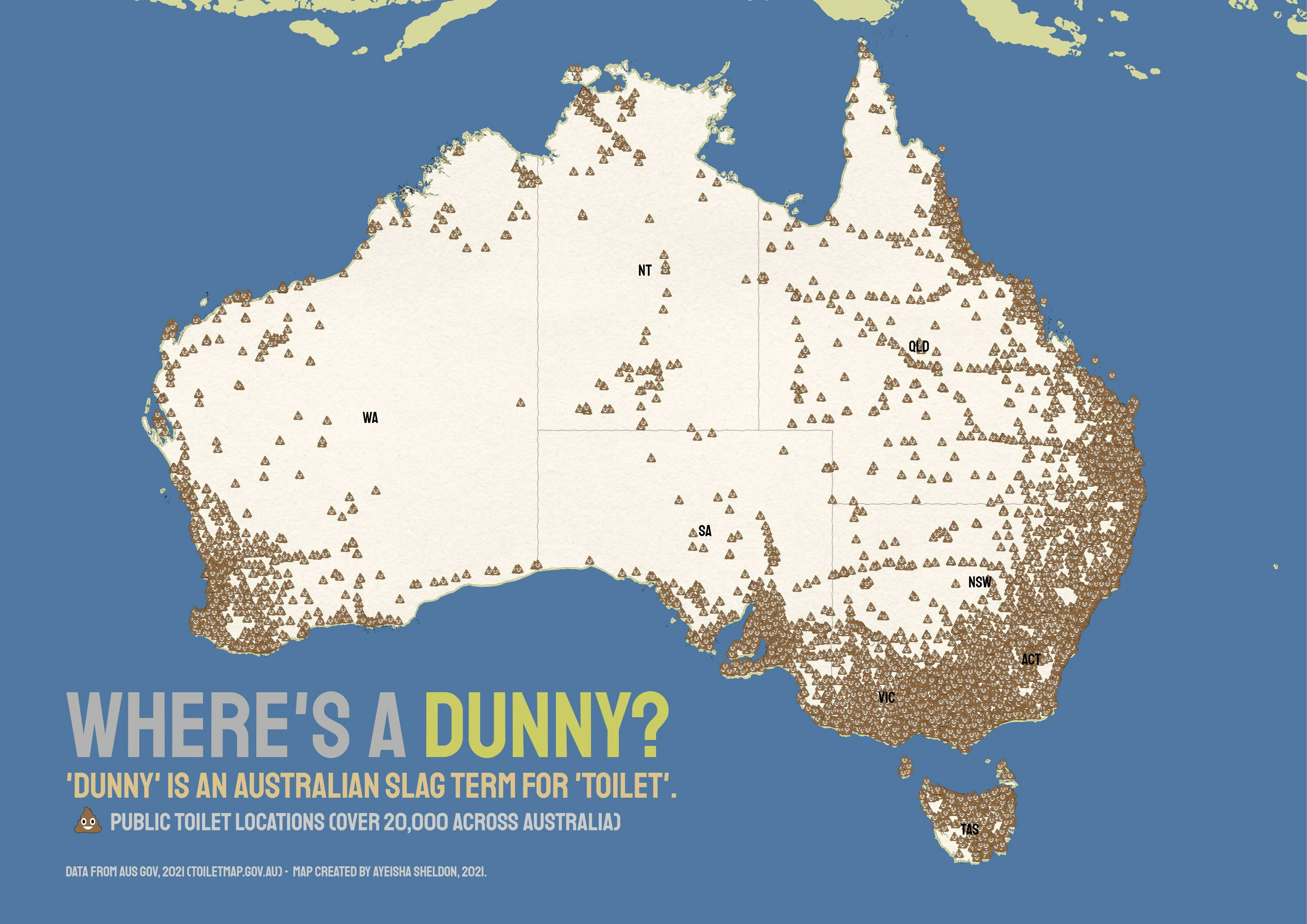 Where's a dunny down under? #Australia