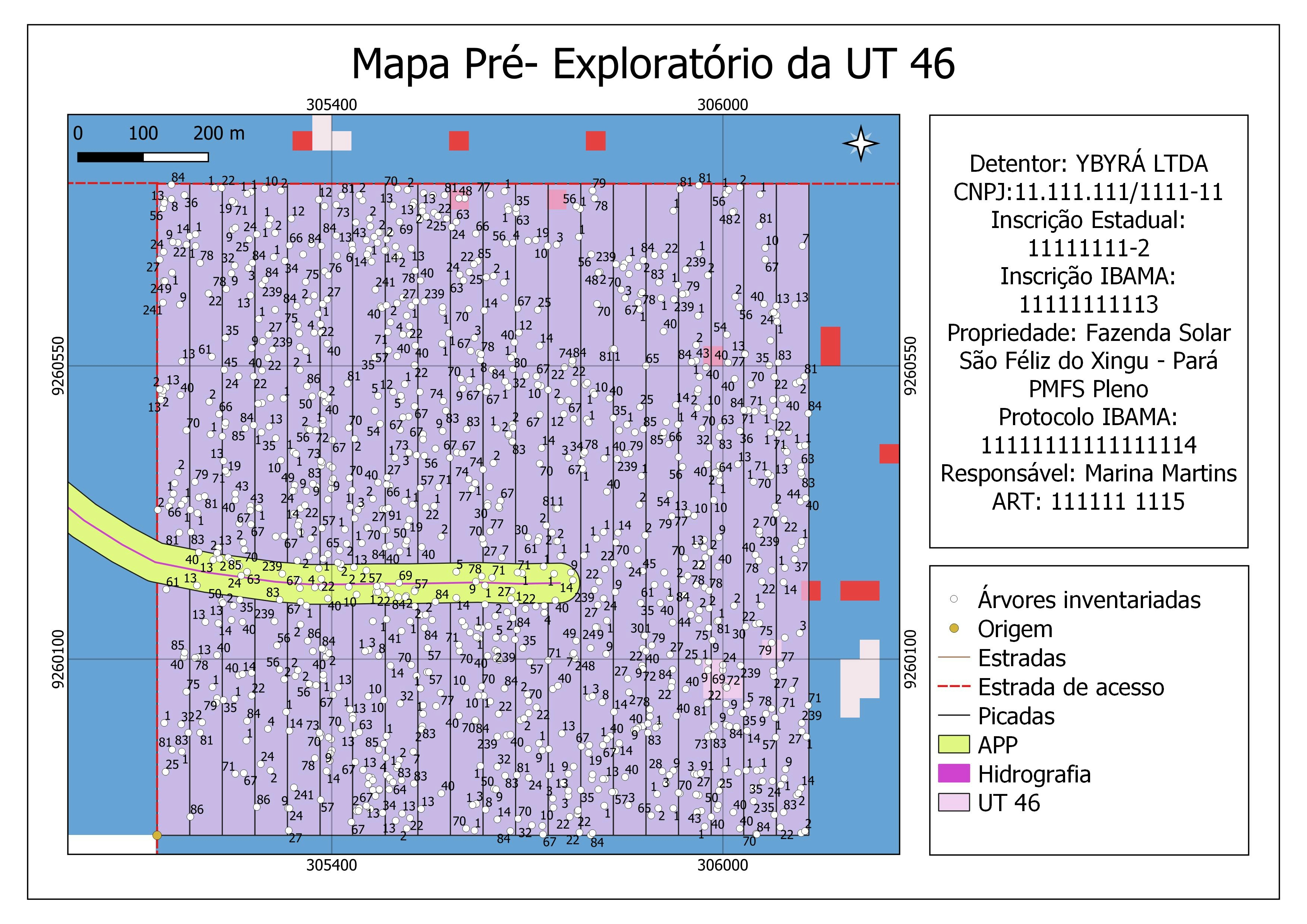 Mapa Pré-Exploratório em AMF