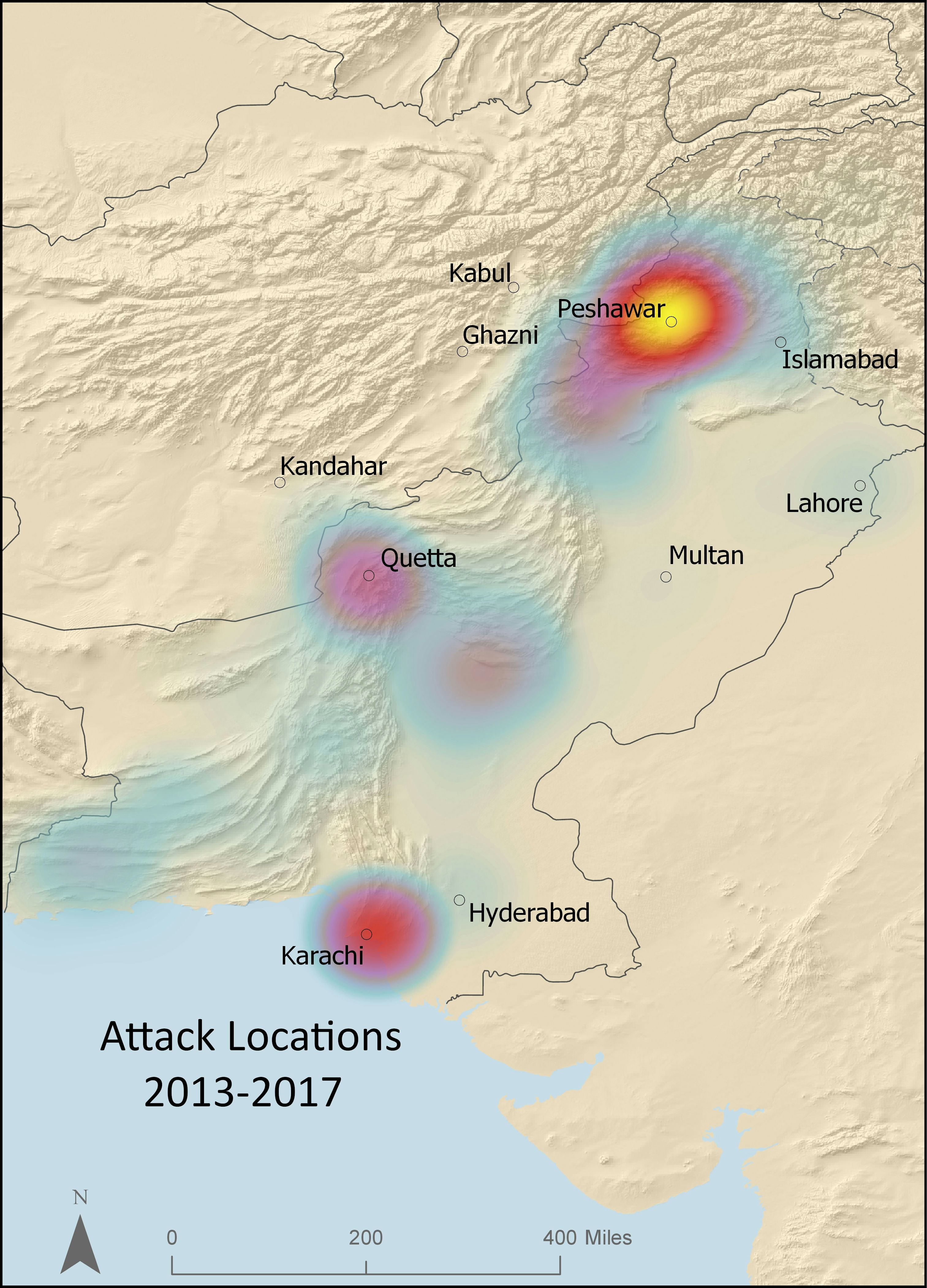 Pakistan Terror Attacks 2001 - 2007