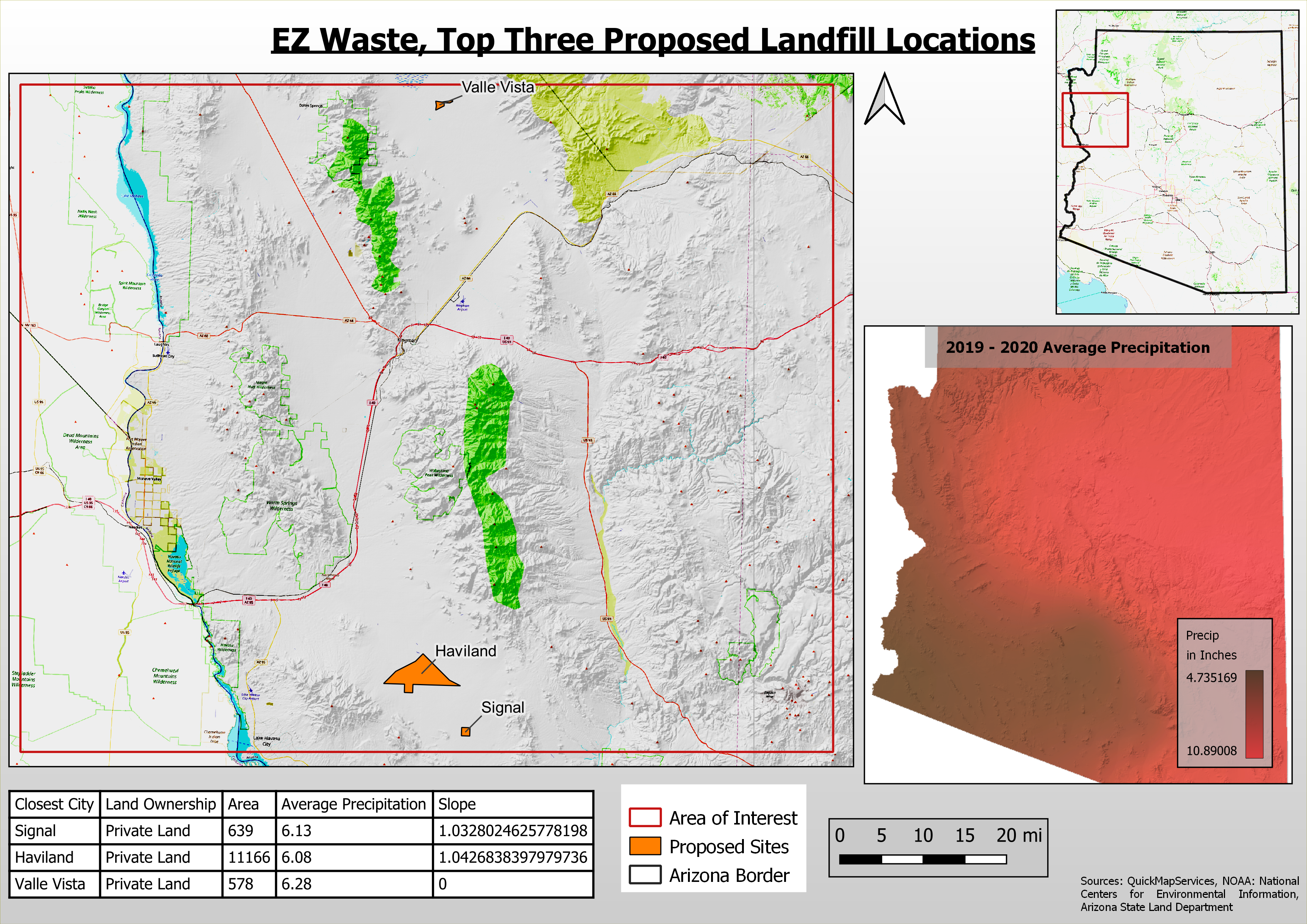 EZ Waste Landfill Site Proposal