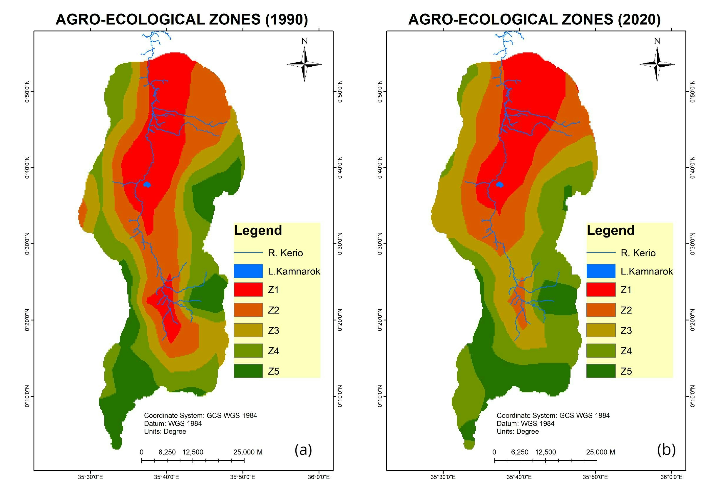KERIO VALLEY AGROECOLOGICAL ZONES, Kenya