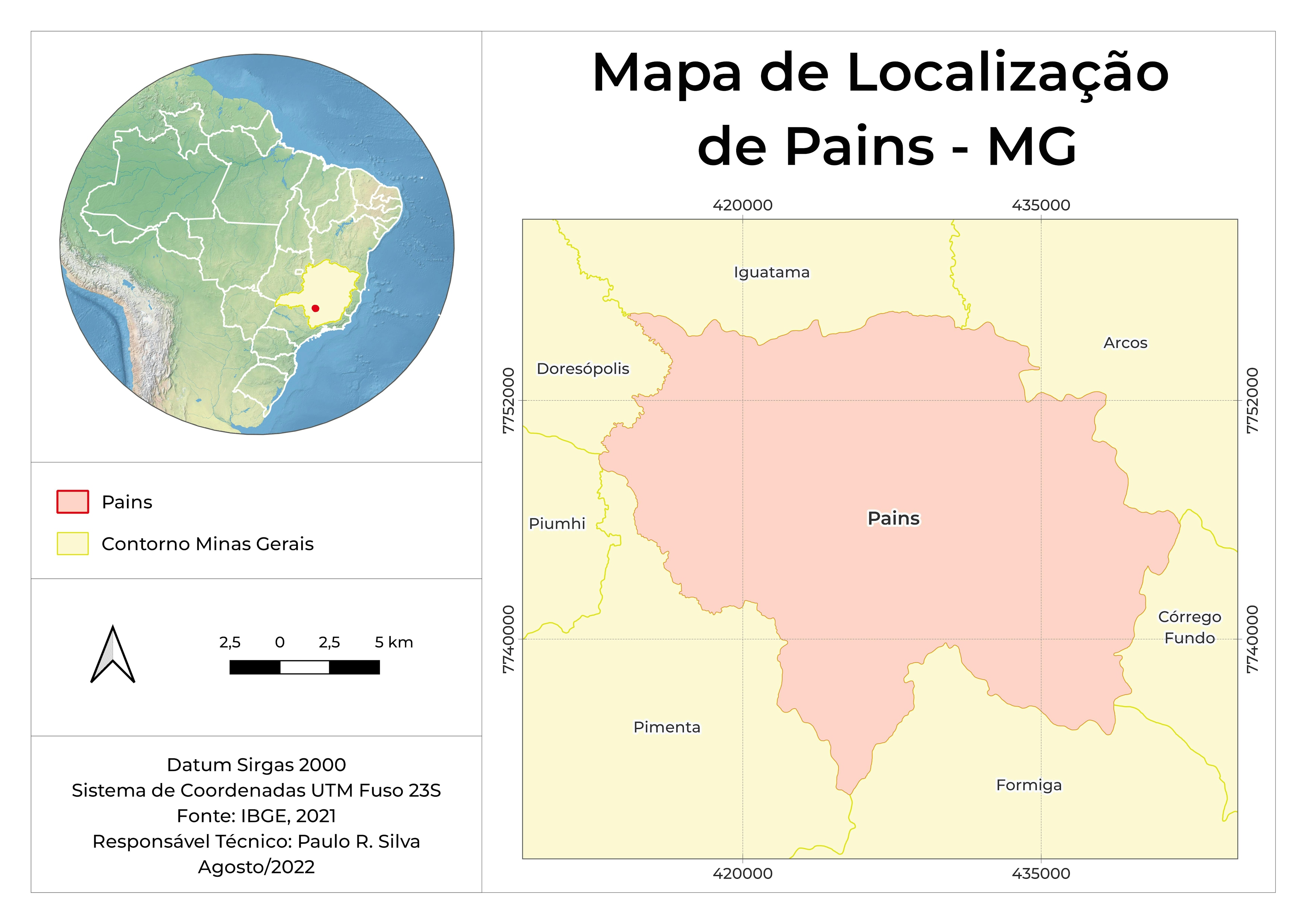 Mapa de Localização /  Location Map
