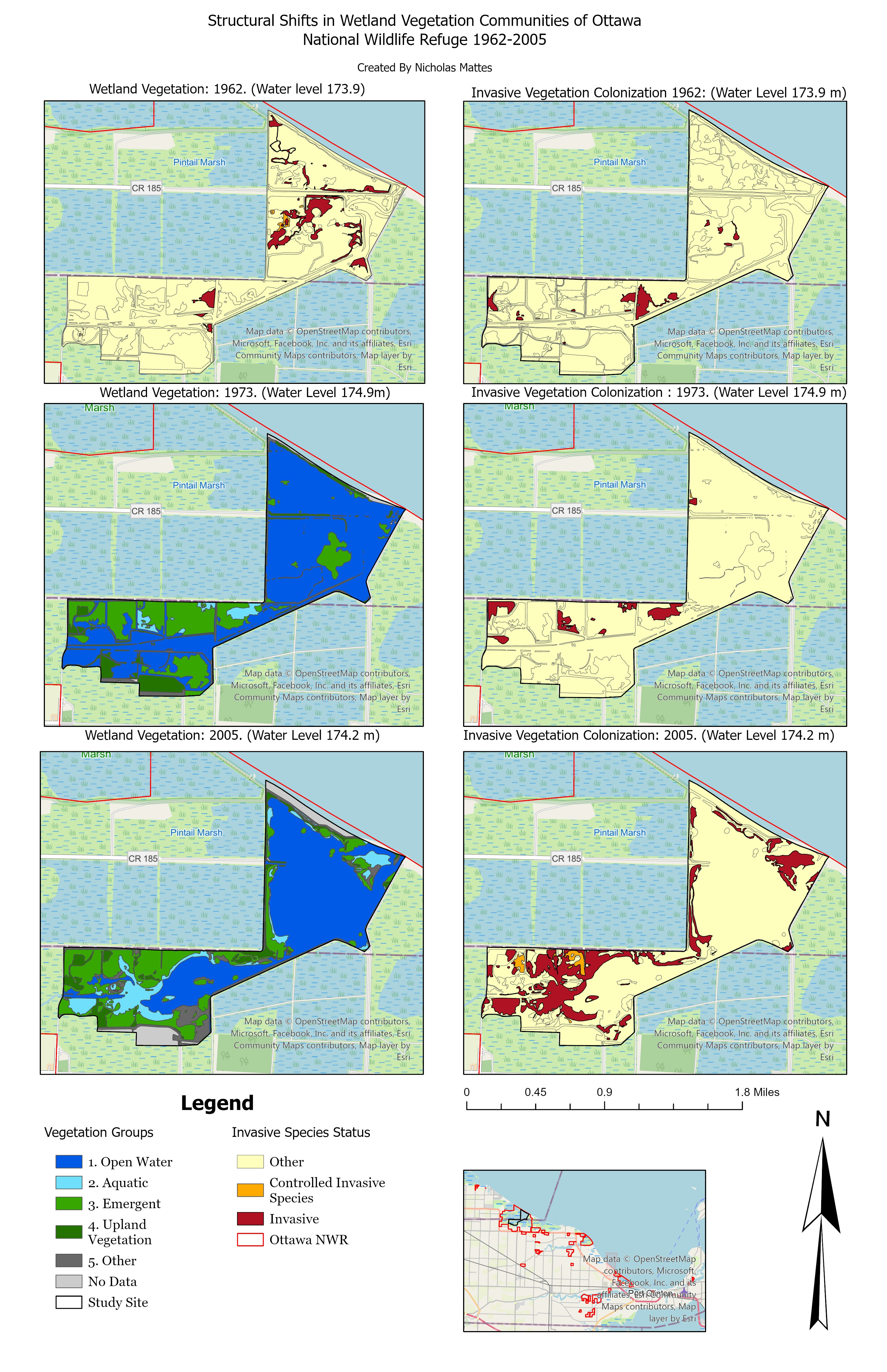 Ottawa NWR Wetland Vegetation Analysis