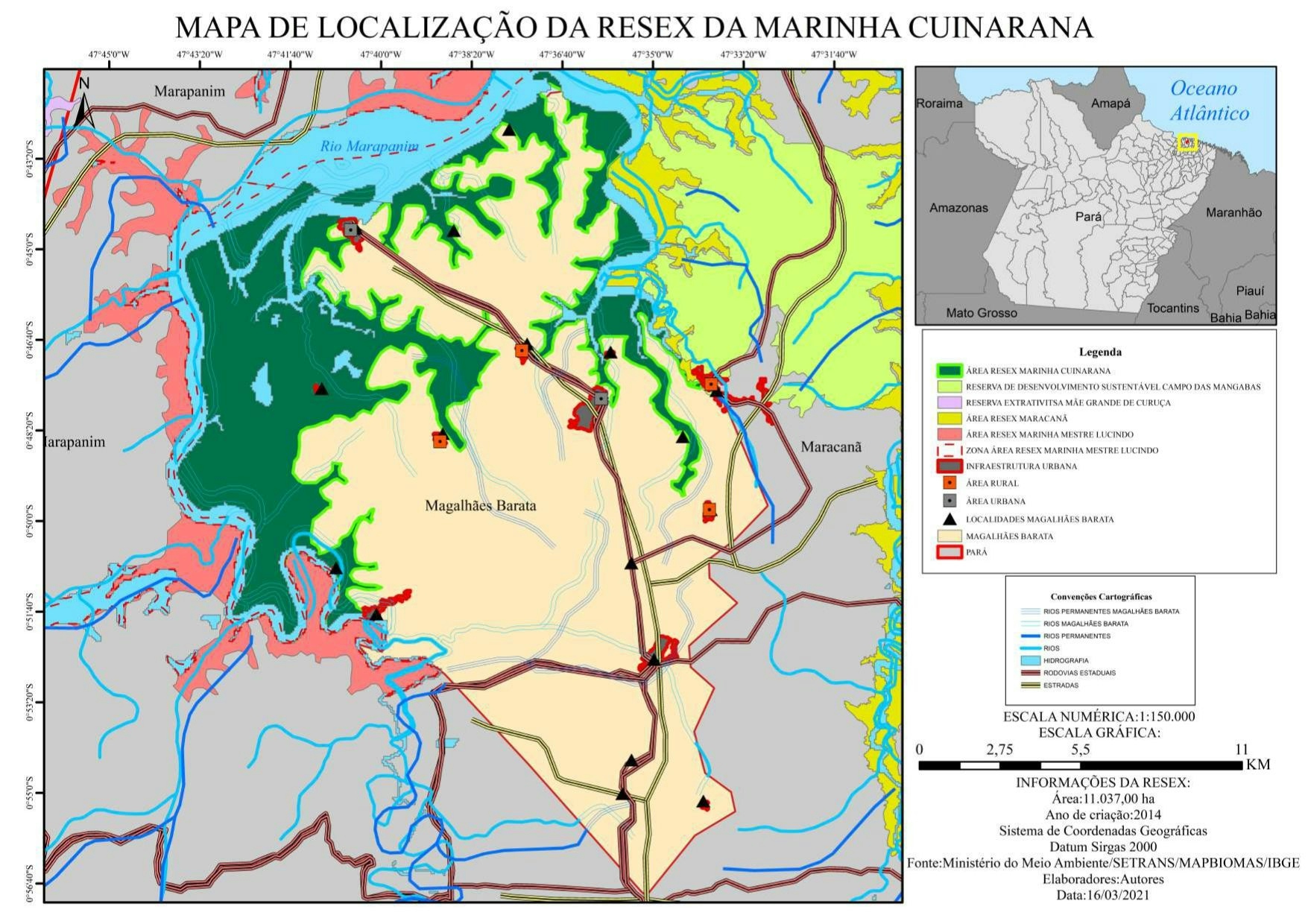 Mapa de Zoneamento Ambiental 