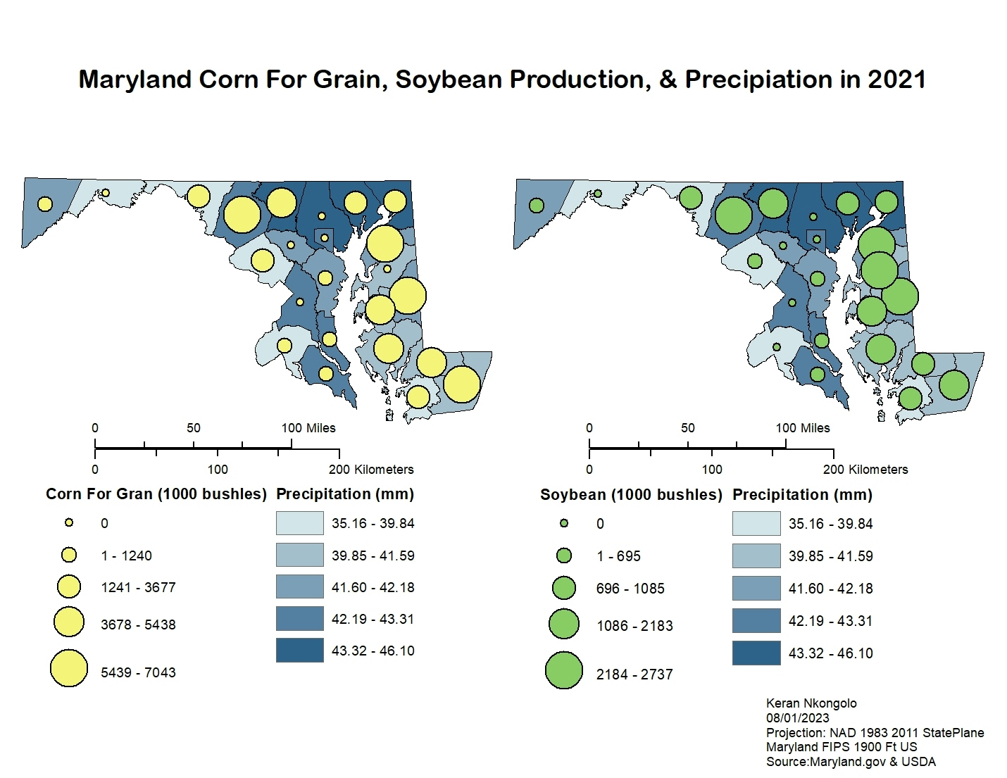 Maryland Soybean and Corn