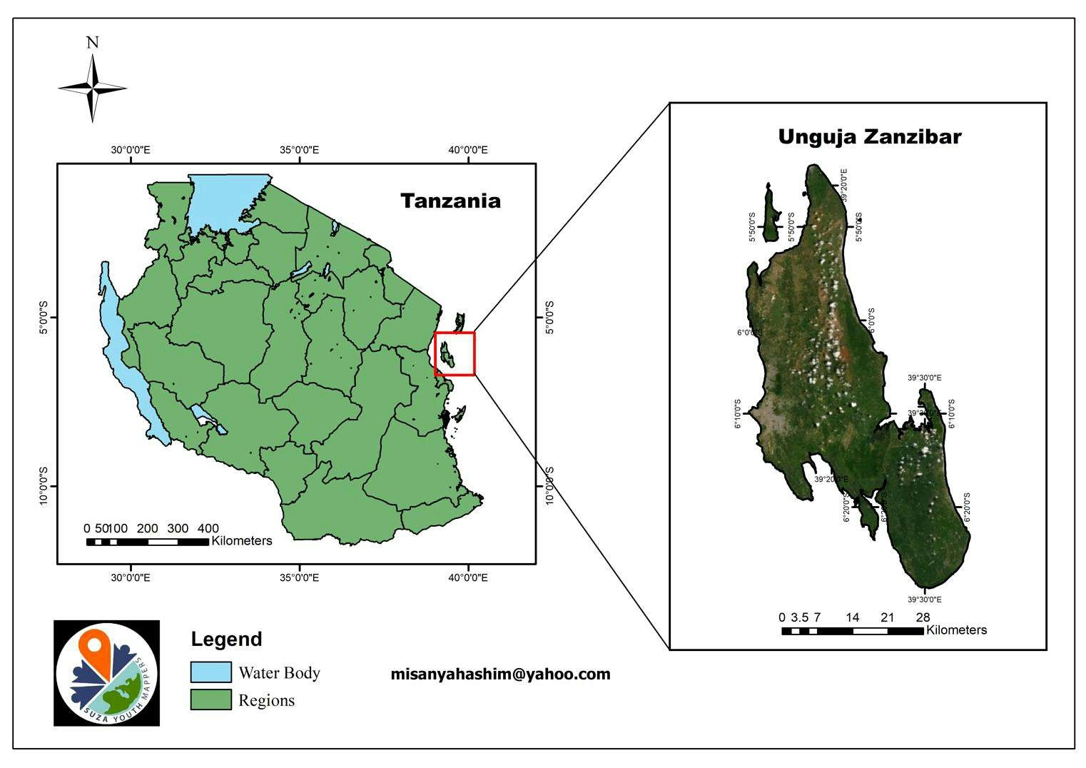 Zanzibar location