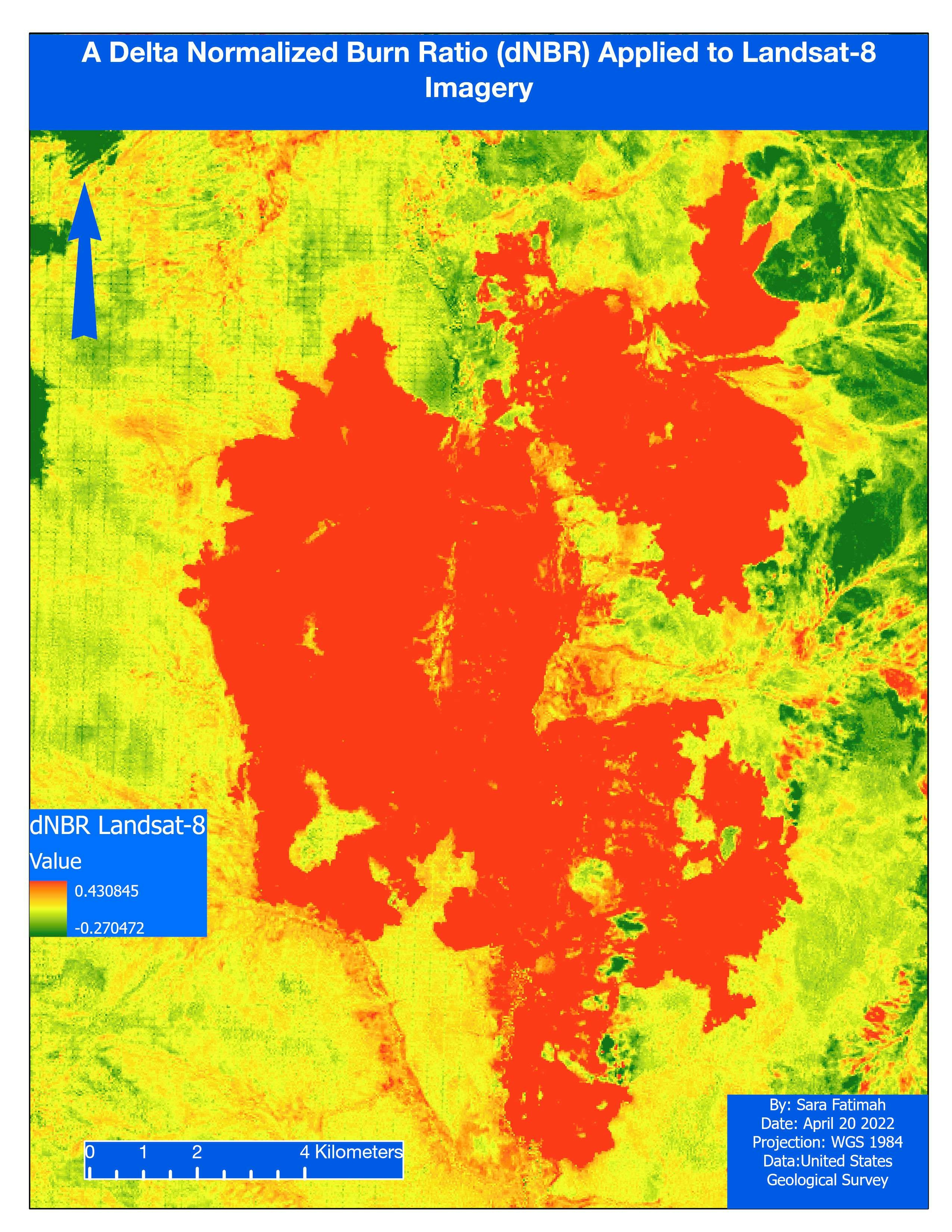 Landsat 8: Mapping Wildfires