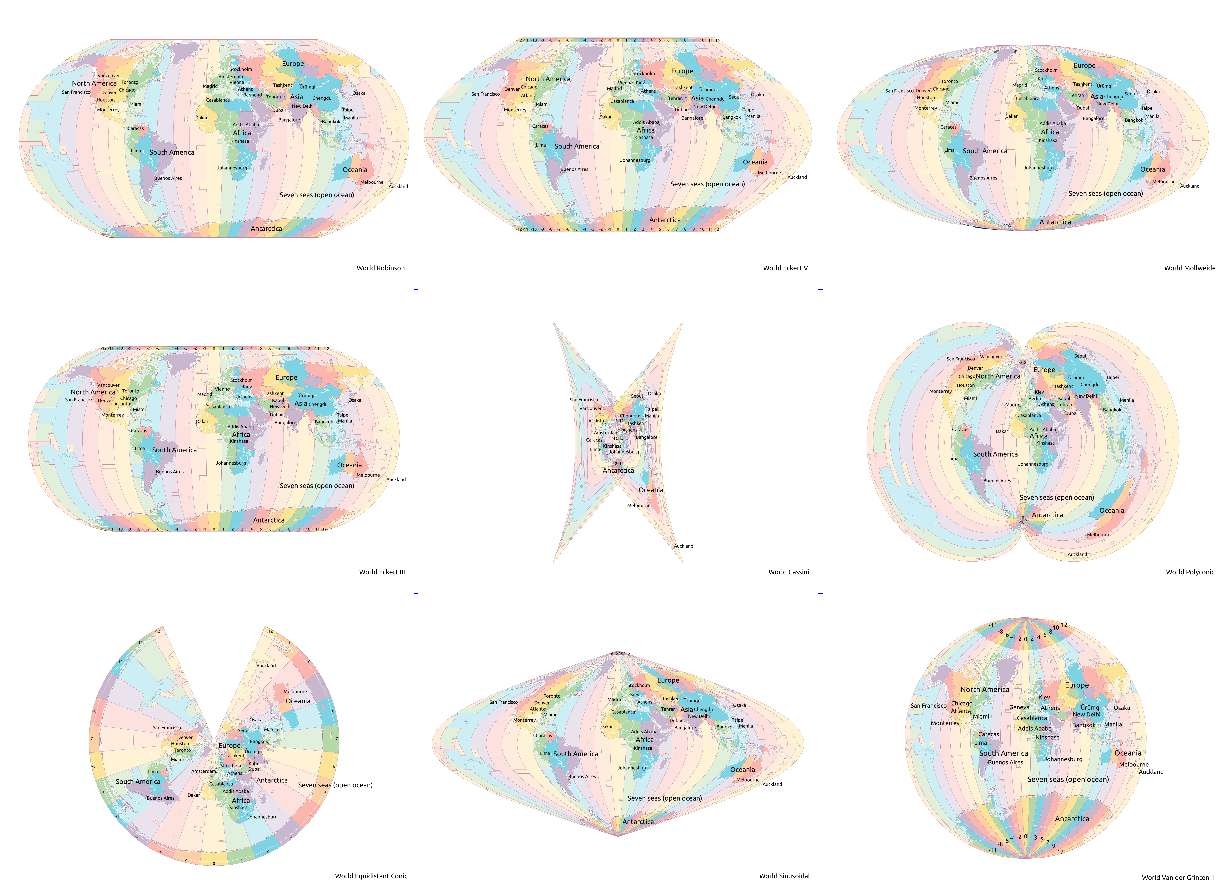 Projected Time Zones 🌐