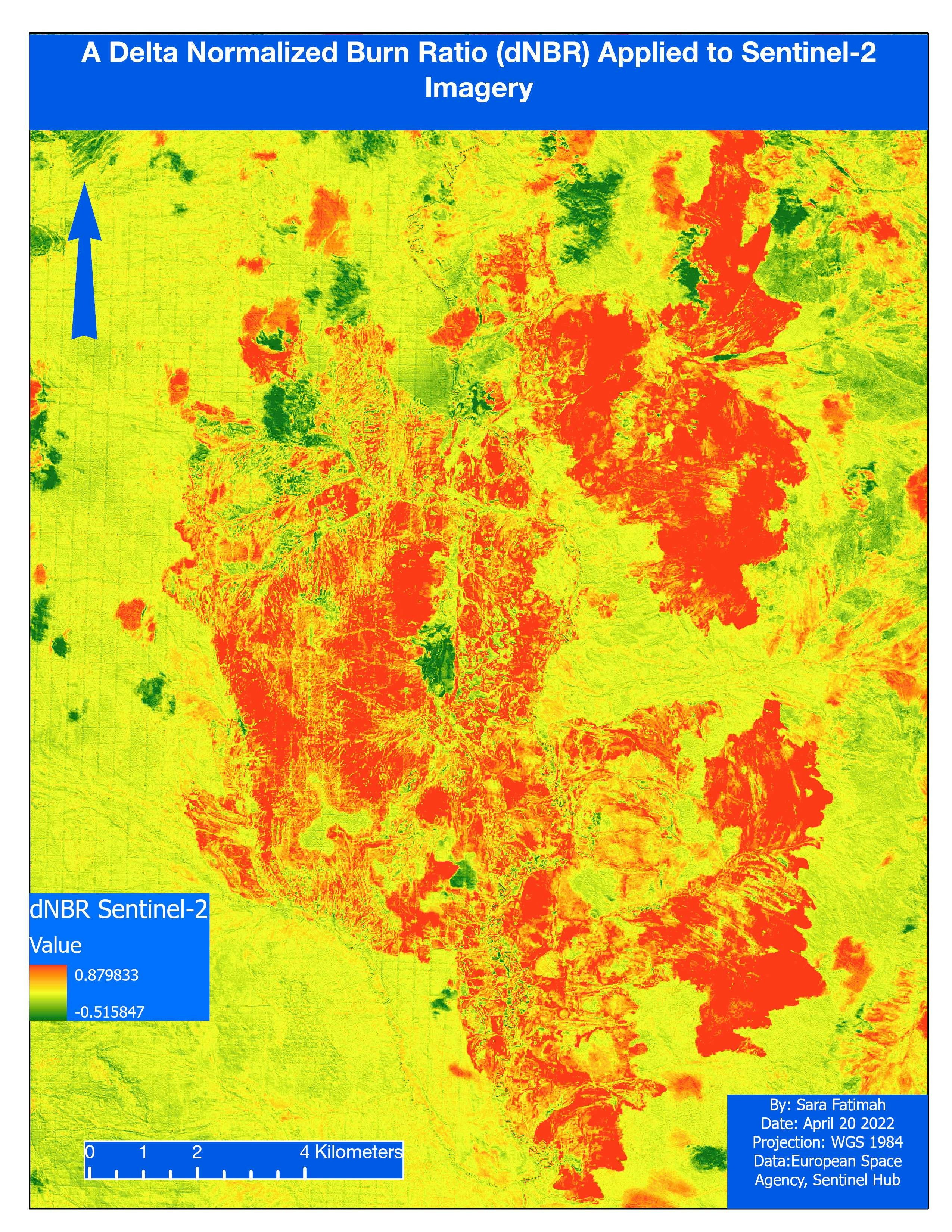 Mapping Wildfires in Eastern Siberia