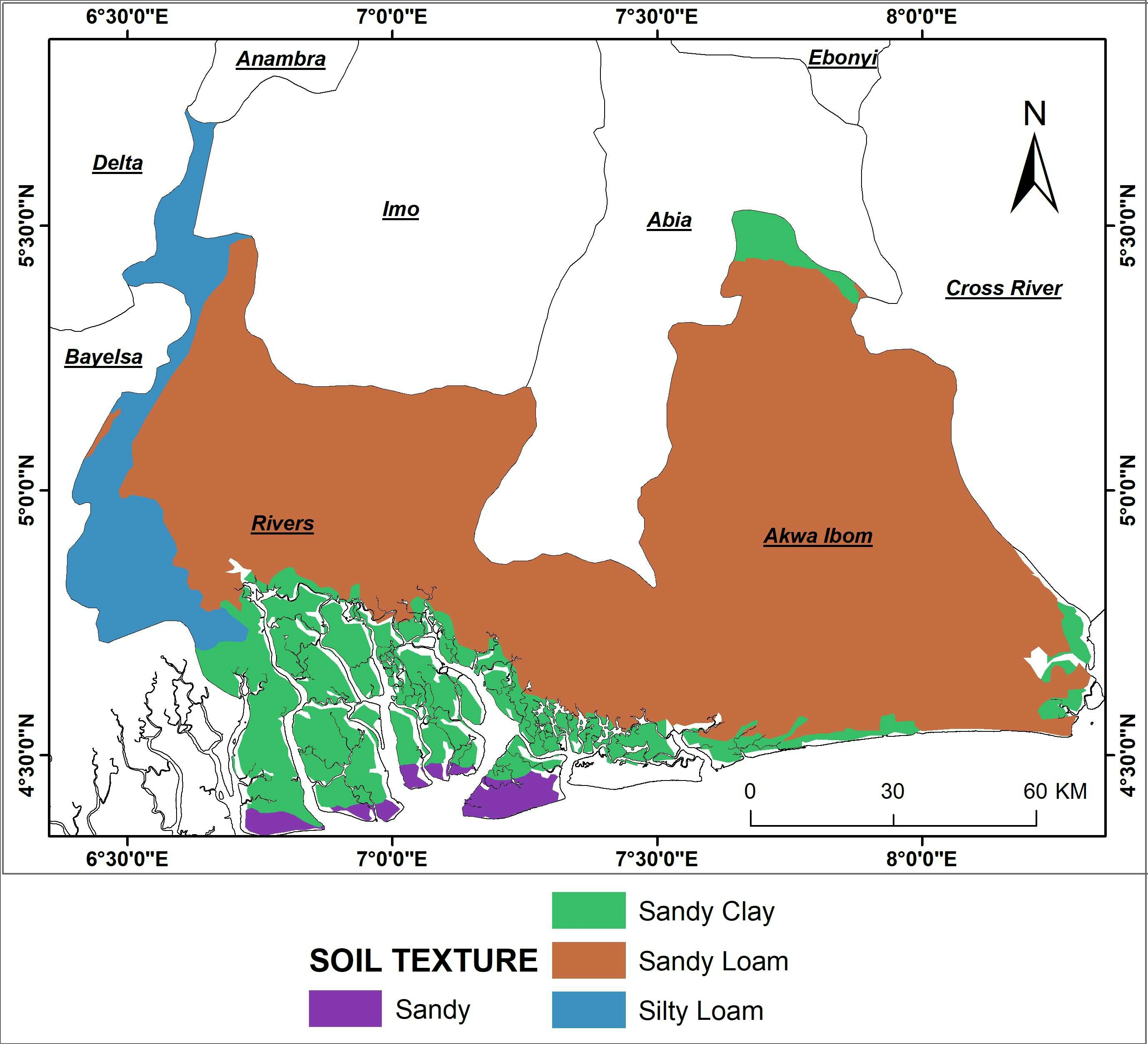 Soil Texture map